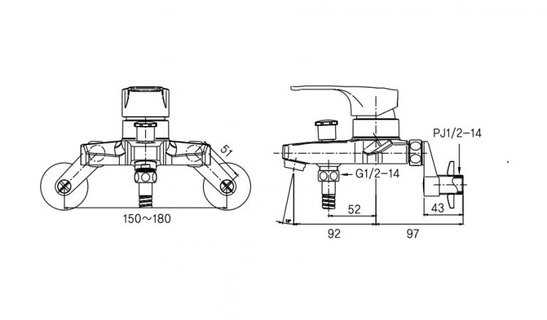 Sen tắm nóng lạnh AM 4000